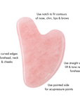 Rose Quartz Gua Sha Sculptor